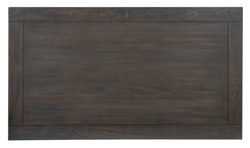 Hanson 50” Traditional Pine Coffee Table with Storage and Casters - Graphite