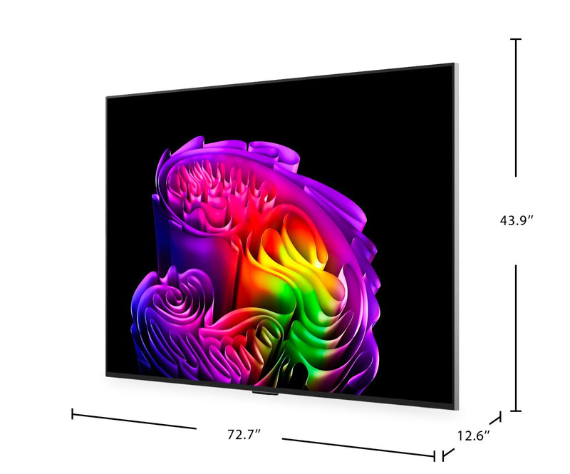 LG 83\" G6 OLED 4K Smart webOS TV with Flush Wall Mount (OLED83G6WUA.ACC) - 2026 Model