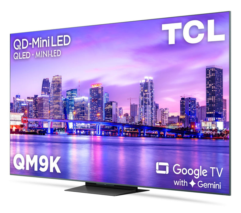 TCL 75\" QM9K QLED QD Mini-LED 4K UHD Smart Google TV (75QM9K)