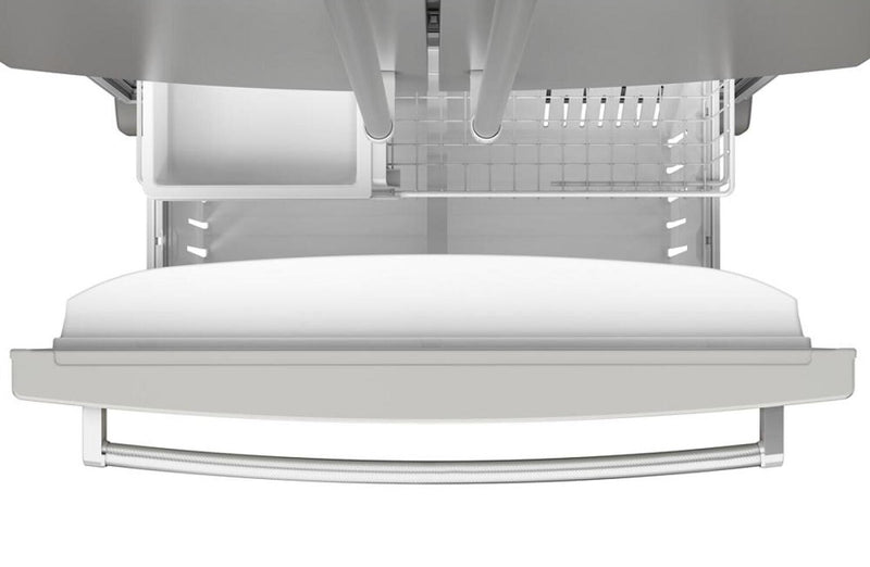 KitchenAid 36\" 20 Cu. Ft. Counter-Depth French-Door Refrigerator - Stainless Steel - KRFC136RPS