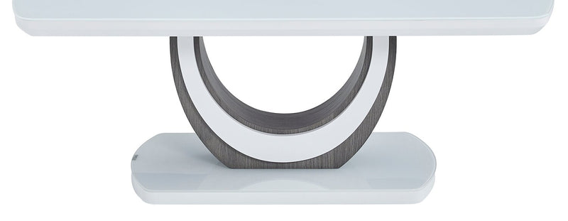 Brimley 47.25\" Modern Coffee Table - White and Grey