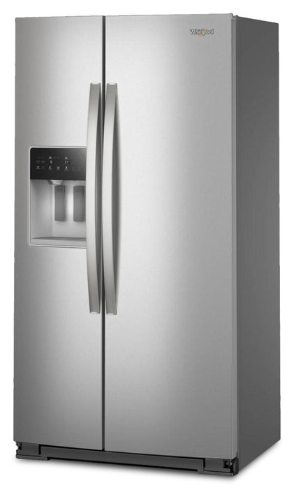 Whirlpool 36\" 21 Cu. Ft. Side-by-Side Refrigerator - Fingerprint-Resistant Stainless - WRSC5536RZ