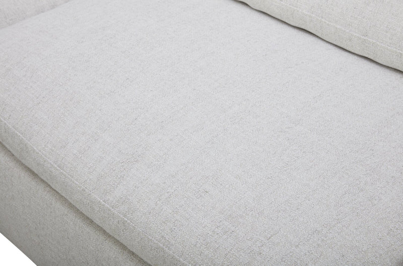 Sky Modular 91.5\" Fabric Power Reclining Loveseat with Removable Feather Down Cushions - Nathan Wheat