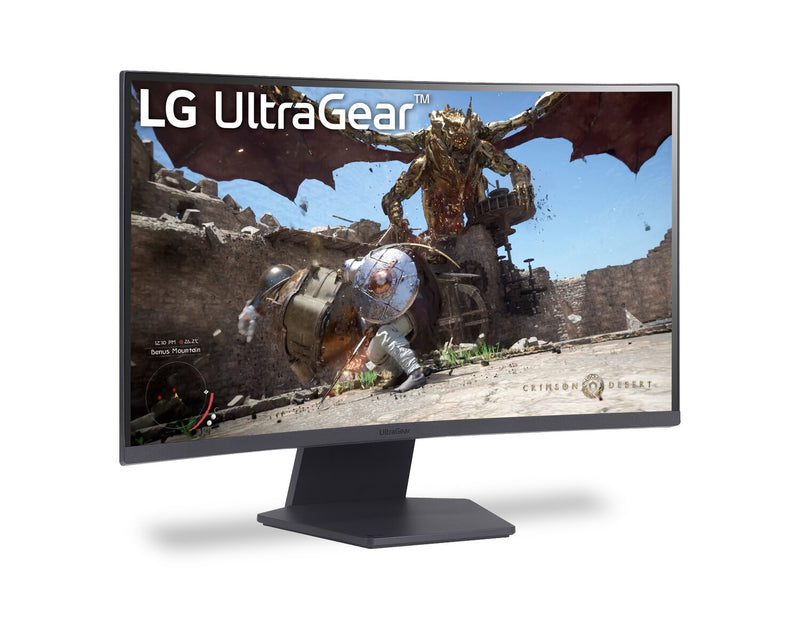 LG 27\" UltraGear™ QHD 180Hz HDR10 AMD FreeSync™ 1ms (GtG) Curved Gaming Monitor (27GS60QX-B.AUSQ)