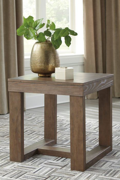 Jasper 24\" End Table - Grey Brown