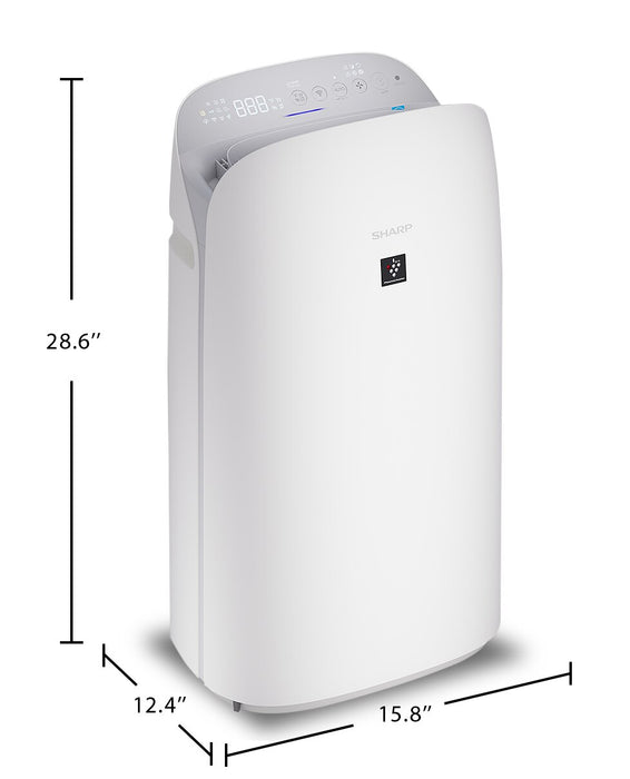Sharp Smart Air Purifier with Plasmacluster® and Built-In Humidifier - KCP110CW