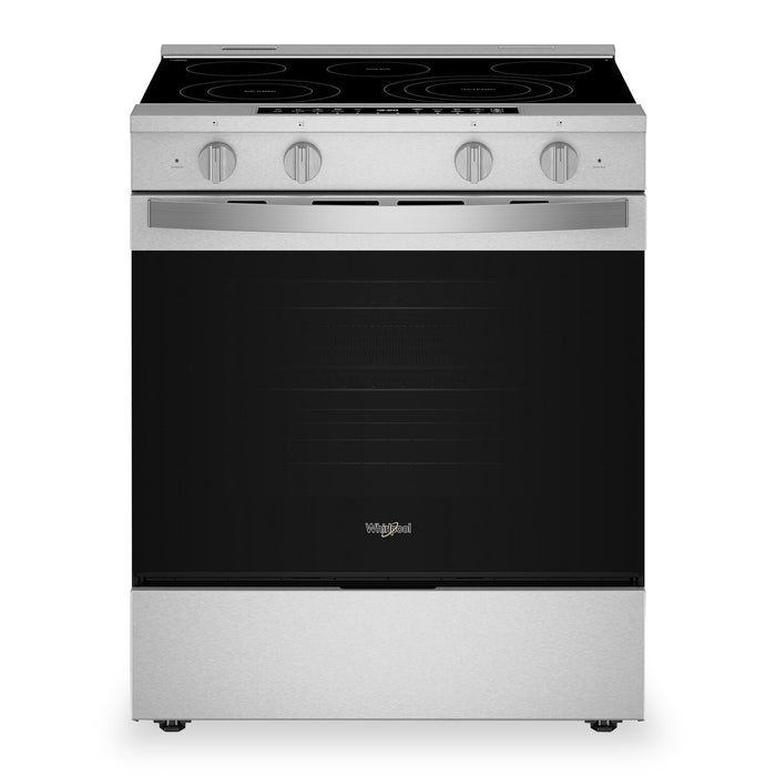 Whirlpool 5.3 Cu. Ft. Electric Range with Air Fry and WipeClean™ Coating - Stainless Steel - YWSES7530RZ