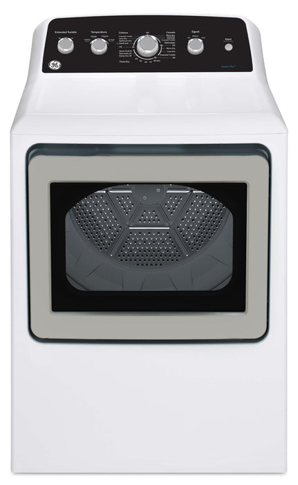 GE 7.2 Cu. Ft. Electric Dryer with SaniFresh Cycle – White - GTD49EBMRWS