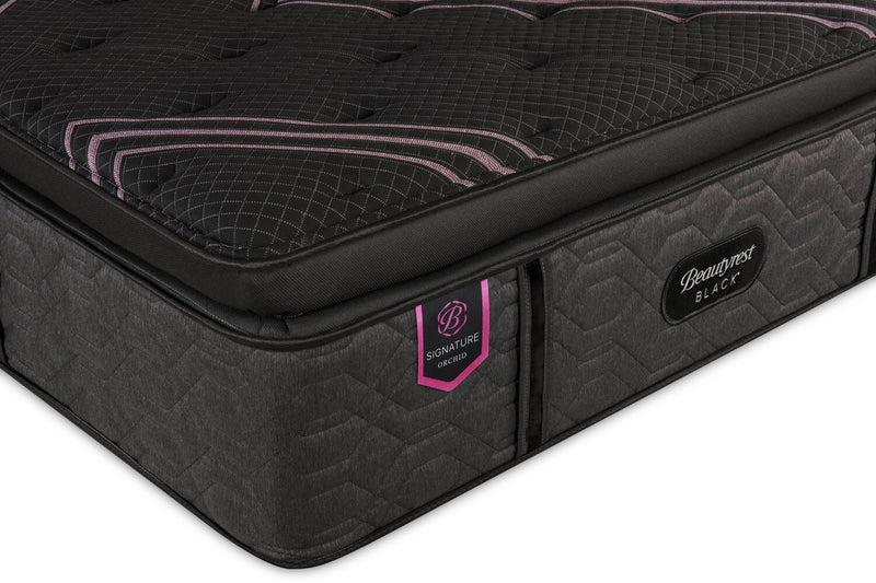 Beautyrest Black Signature Orchid Euro Pillowtop Full Mattress