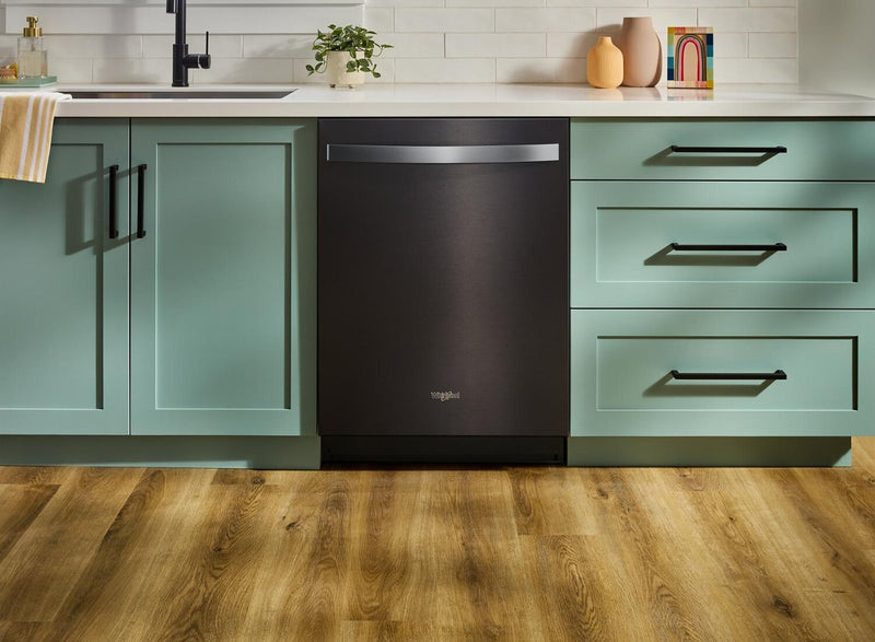 Whirlpool 24\" 47 dBA Built-In Dishwasher - Fingerprint Resistant Black Stainless Steel - WDTS8024SV
