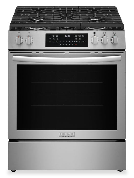 Frigidaire Gallery 5.1 Cu. Ft. Gas Range with Air Fry – Stainless Steel - GCFG3059BF\t