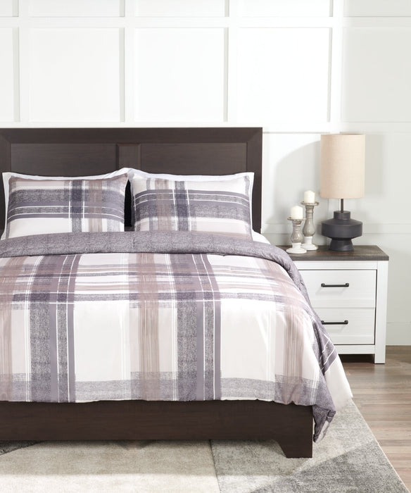 Conner 3-Piece Full/Queen Comforter Set
