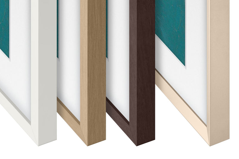 Samsung Customizable Bezel for 50\" The Frame TV - Beveled Sand Gold