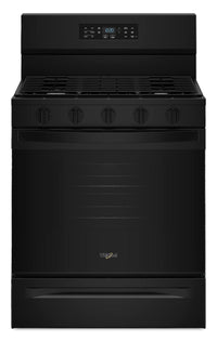 Whirlpool 5.0 Cu. Ft. Gas Range with Air Cooking – Black - WFGS5730SB 