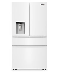 Whirlpool 36” 29 Cu. Ft. French Door Refrigerator - White - WRMF3536SW