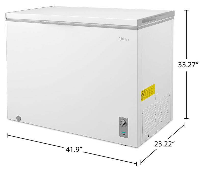 Midea 10.3 Cu. Ft. Convertible Chest Refrigerator-Freezer - MRC10M4CWW 