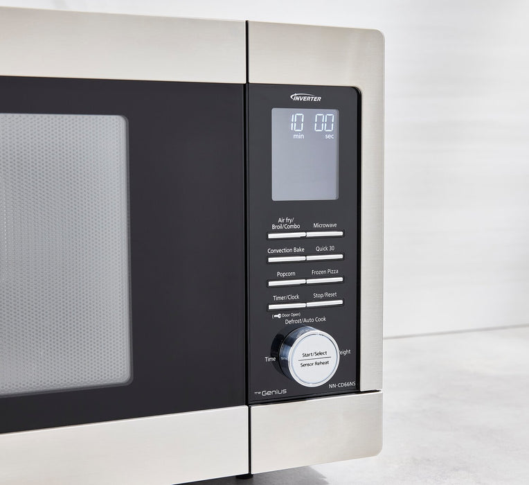 Panasonic 1.3 Cu. Ft. Countertop Microwave with Air Fry - NNCD66NSCF