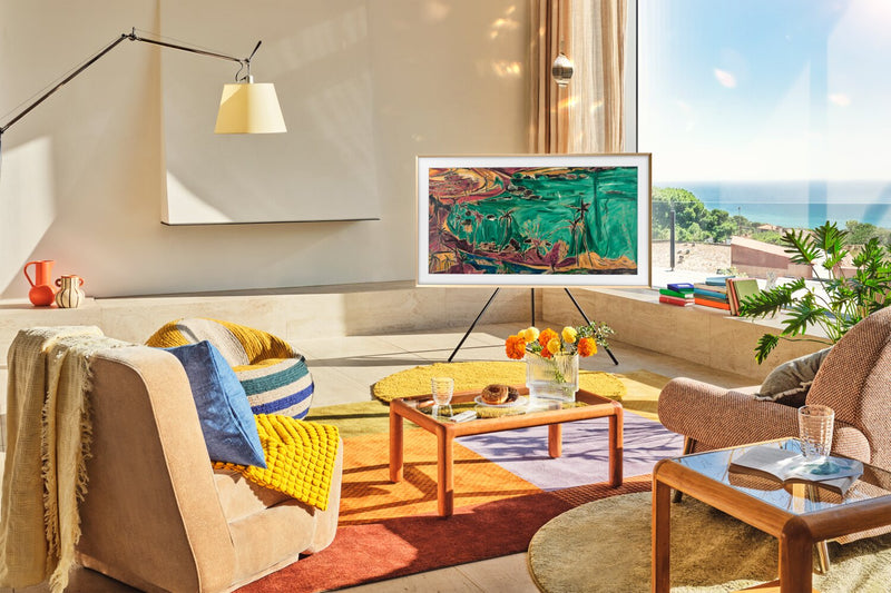 SAMSUNG 43\" LS03F The Frame with Vision AI QLED 4K UHD Smart TV (QN43LS03FAFXZC) - 2025 Model