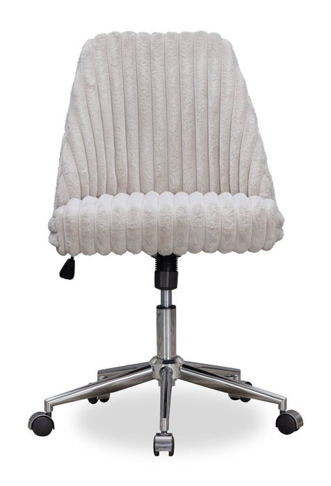 Sealy® Mink 26\" Adjustable Office Chair - Cream