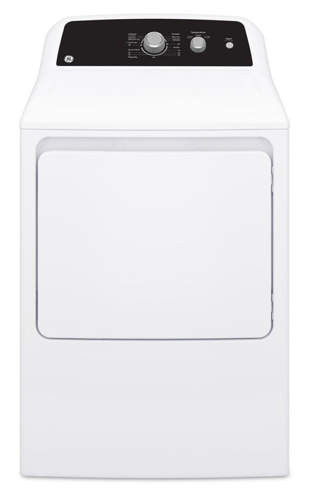 GE 4.4 Cu Ft. Top Load Washer and 6.2 Cu. Ft. Electric Dryer with SaniFresh