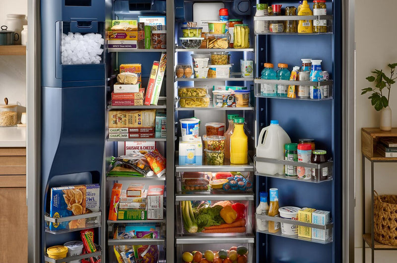 Maytag 36\" 28.7 Cu. Ft. Side-by-Side Refrigerator - Fingerprint-Resistant Stainless - MRSF6636RZ