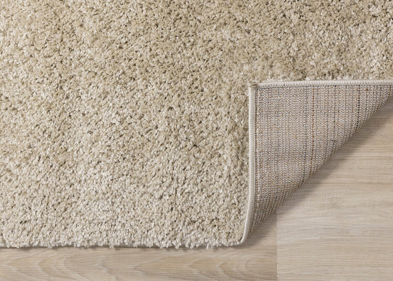 Pascal Beige Shag Area Rug - 7'10\" x 10'6\"