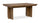 ["Scott Living Henri Dining Table with 66-84##PACKAGEDETAILSquot;W Extension, Wood, Trestle Base - Brown"]