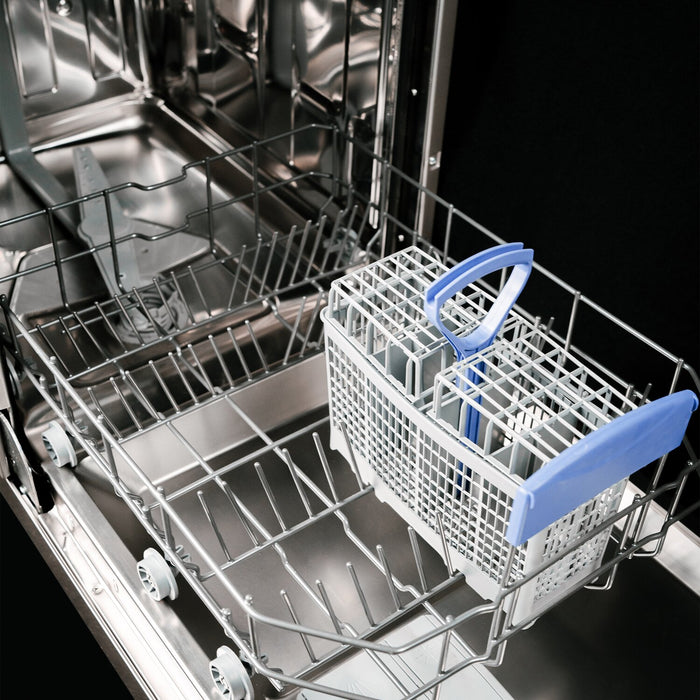 Danby 18\" 51 dBA Front-Control Built-In Dishwasher - White - DDW18D1EW