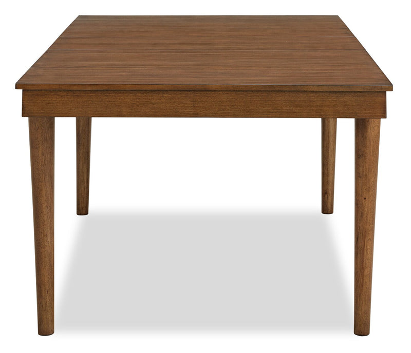 Ember Dining Table, 74-92\"W - Brown