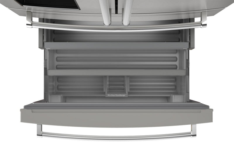 KitchenAid 36\" 26.2 Cu. Ft. French-Door Refrigerator - PrintShield Stainless - KRMF536RPS