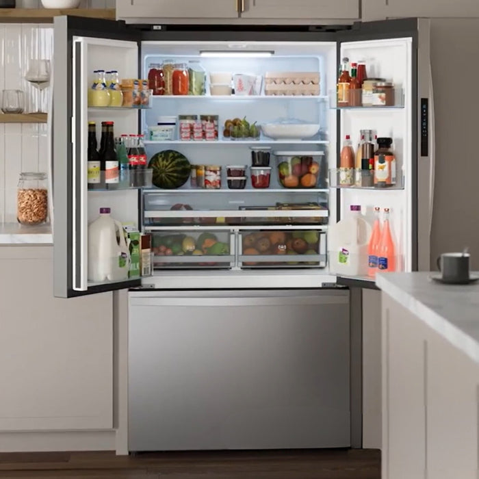 Kenmore 36\" 20.3 Cu. Ft French Door Refrigerator – Fingerprint Resistant Stainless Steel - KKFDR36x20.3-SS 