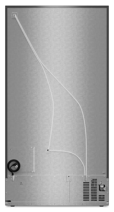 KitchenAid 36\" 29 Cu. Ft. Side-by-Side Refrigerator - Fingerprint Resistant Stainless Steel - KRSF536RPS 