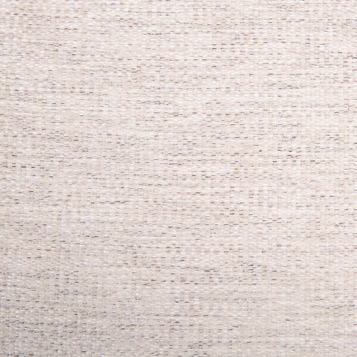 Mallie 36\" Chenille Fabric Chair with Rolled Arms and Wood Legs - Shell White