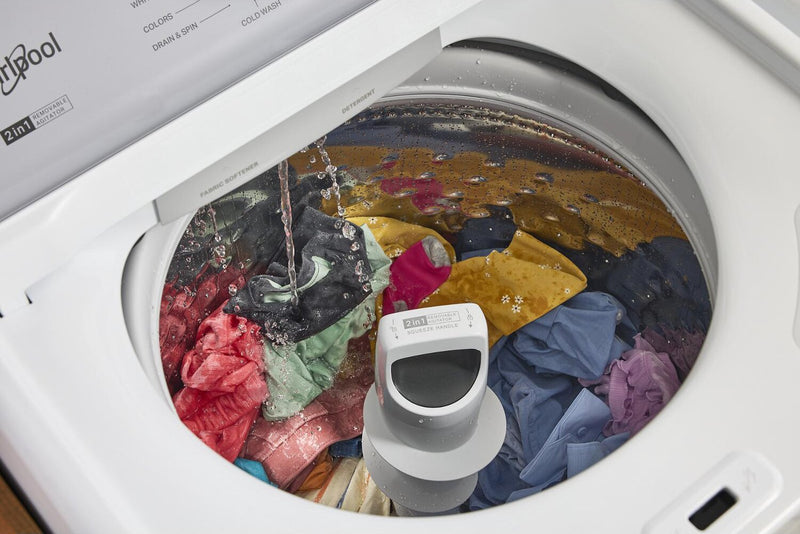 Whirlpool 4.8 Cu. Ft. Top Load Washer with 2-in-1 Removable Agitator - WTW4107SW 