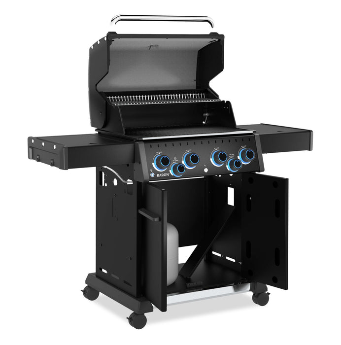 Baron 490 Pro Shadow 65,000-BTU Propane Gas Grill – Black - 674144