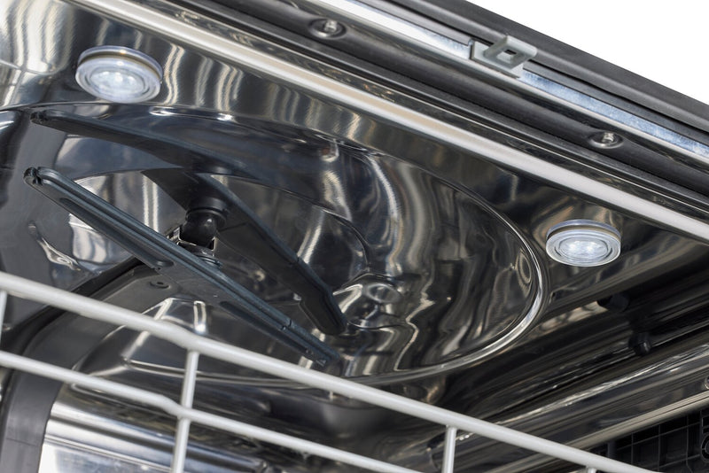 Classic Retro by Unique 24\" 45 dBA Top-Control Dishwasher - Summer Mint Green - UGP-24CR DW LG