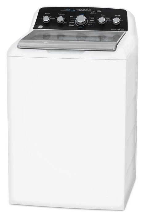 GE 4.9 Cu. Ft. Top Load Agitator Washer - White - GTW491BMRWS