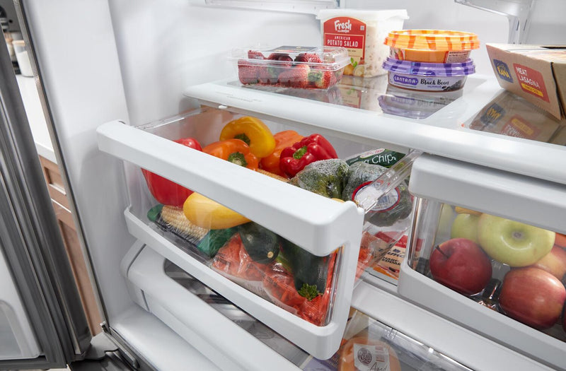 Maytag 36\" 25 Cu. Ft. French-Door Refrigerator with Max Cool - MRFF4136RZ