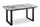 ["Ezra Dining Table, 63-79##PACKAGEDETAILSquot;W Self-Storing Butterfly Leaf, Metal, Glass, Faux Marble - White"]