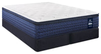 Serta Vanguard Stonebridge Eurotop Medium King Mattress Set
