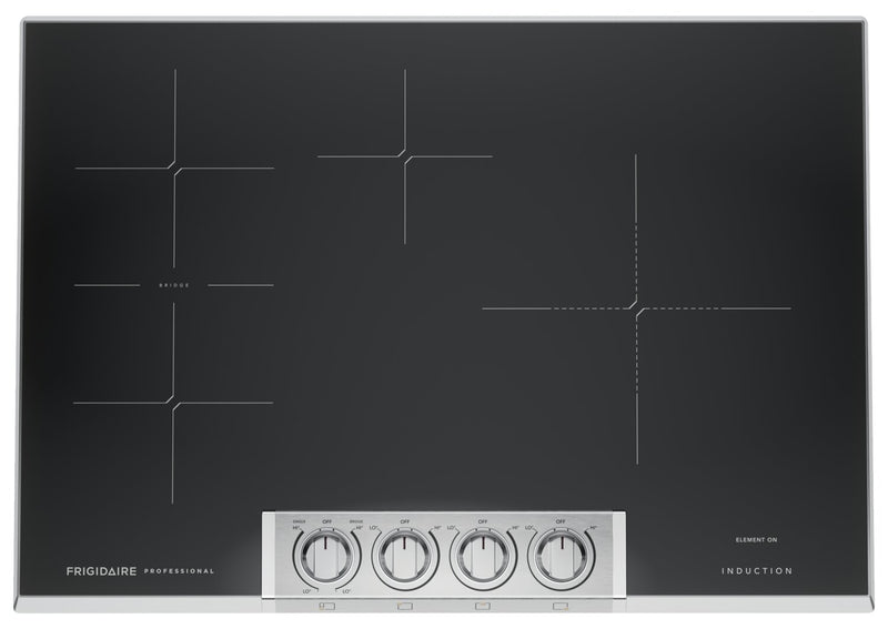 Frigidaire Professional 30\" 4-Burner Induction Cooktop - Stainless Steel - PCCI3080AF