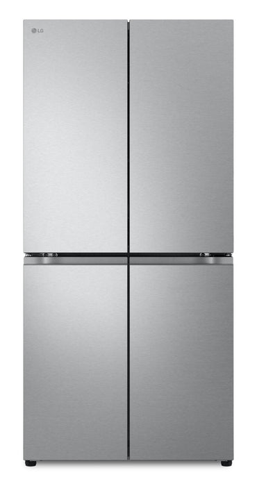 LG 33\" 18.6 Cu. Ft. French 4-Door Counter-Depth Refrigerator - Stainless Steel - LF19C8200S