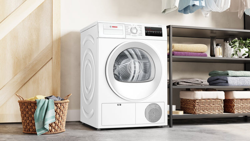Bosch 300 Series 24\" 4 Cu. Ft. Compact Condensation Dryer - WPA12100UC