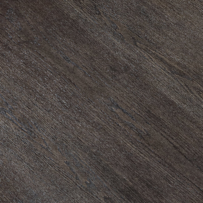 Zelda Dining Table with Pedestal Base, 78-96\"W - Espresso Brown