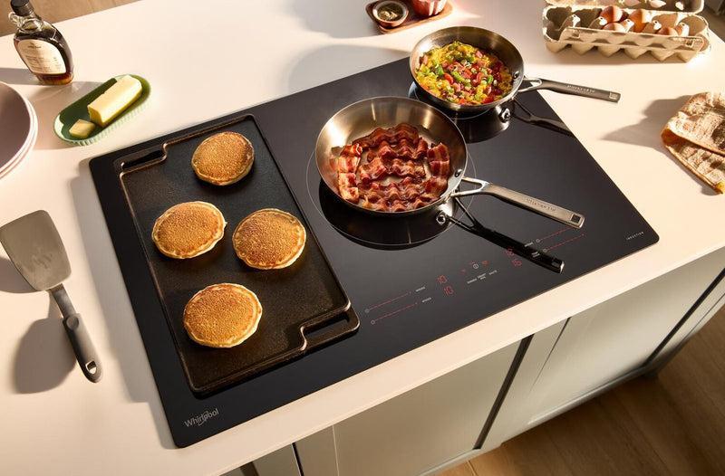 Whirlpool 30\" 4-Element Induction Cooktop - Black - WCIT7030SB