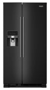 Maytag 36\" 25 Cu. Ft. Side-by-Side Refrigerator - Black - MRSF4036PB