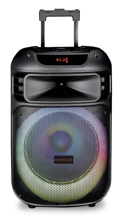 PROSCAN 40W Dual Microphone Bluetooth Portable Party Speaker (PA1254)