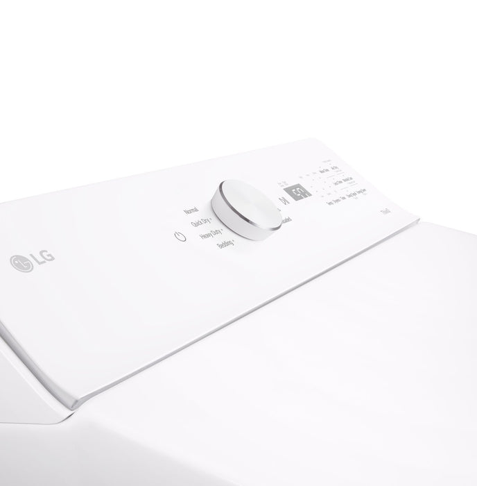 LG 7.3 Cu. Ft. Electric Dryer with AI Sensing and ThinQ® - Alpine White - DLE8200CW