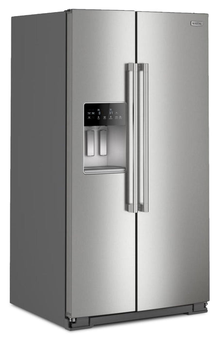Maytag 36\" 28.7 Cu. Ft. Side-by-Side Refrigerator - Fingerprint-Resistant Stainless - MRSF6636RZ
