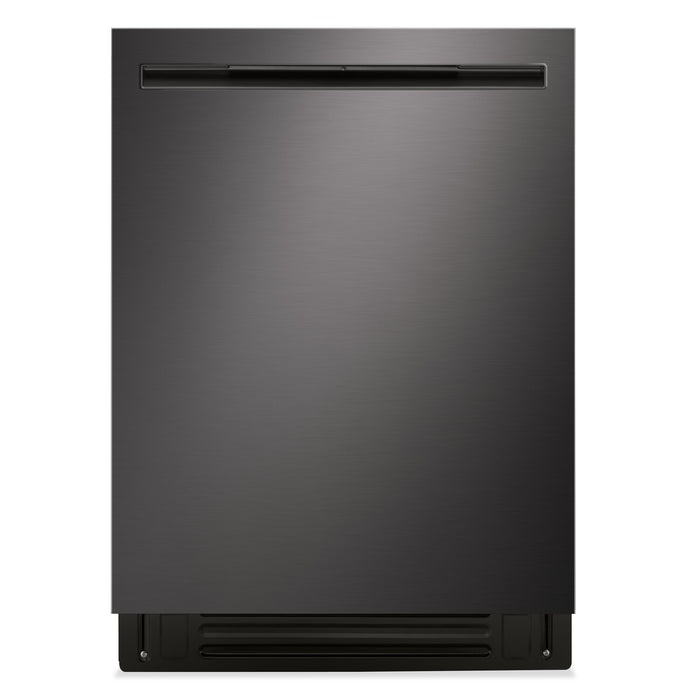 LG 24\" 46 dBA Built-In Top-Control Dishwasher with QuadWash® - Black Stainless Steel -LDNPQ555D